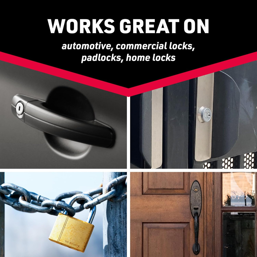 Lock Dry Lube, 2.5 OZ