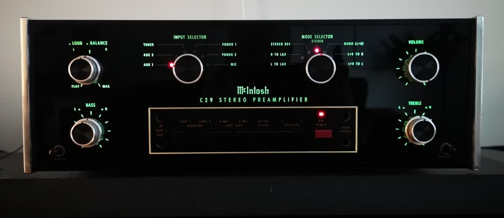 McIntosh C29 Solid State Stereo Preamplifier (Serviced & Recapped)