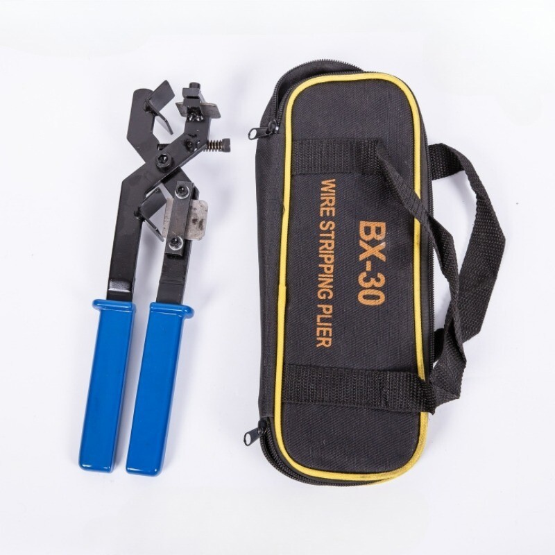 Manual Wire Stripper Portable Stripping Tool 15-30mm