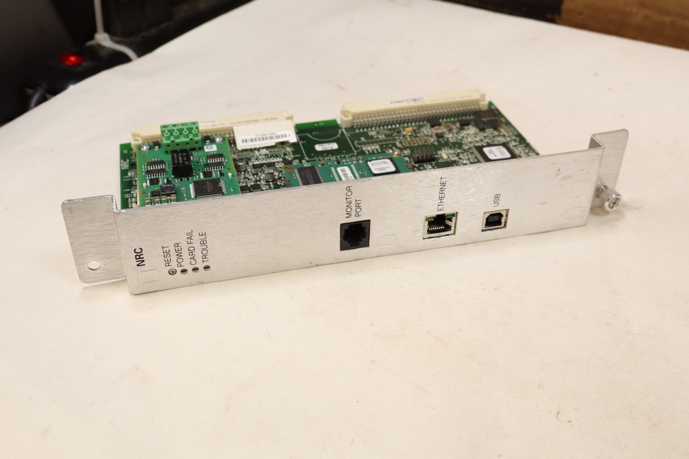 SIEMENS NRC NETWORK RING CARD COM FIRE AND BURG. MODULE