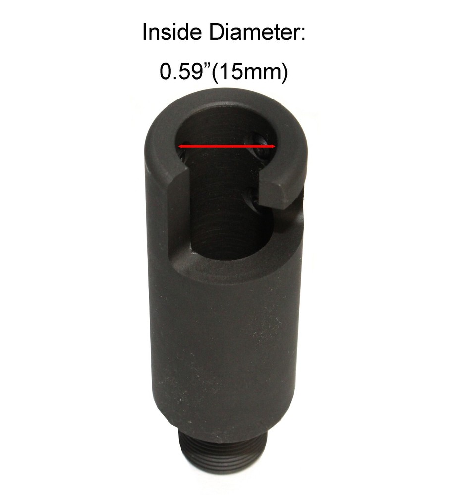 Mosin Nagant 9130 Muzzle Brake Adapter to 5/8"x24 Muzzle Device