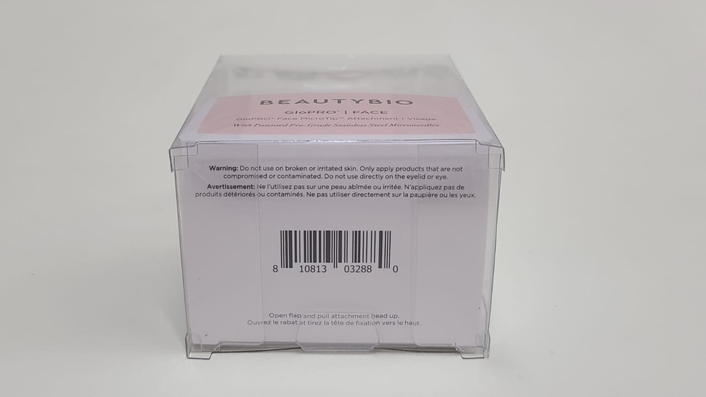 BeautyBio GloPRO Face Microtip Attachment Head White