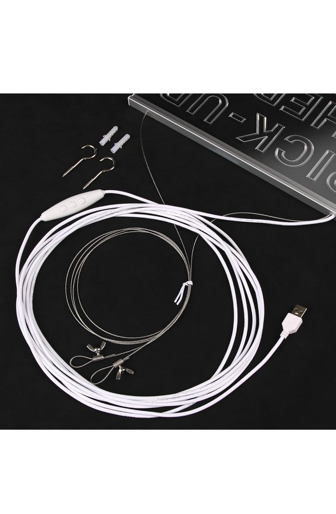 BIECHIC Lighted LED Pick-up Here Color Changing Bright Glowing Light