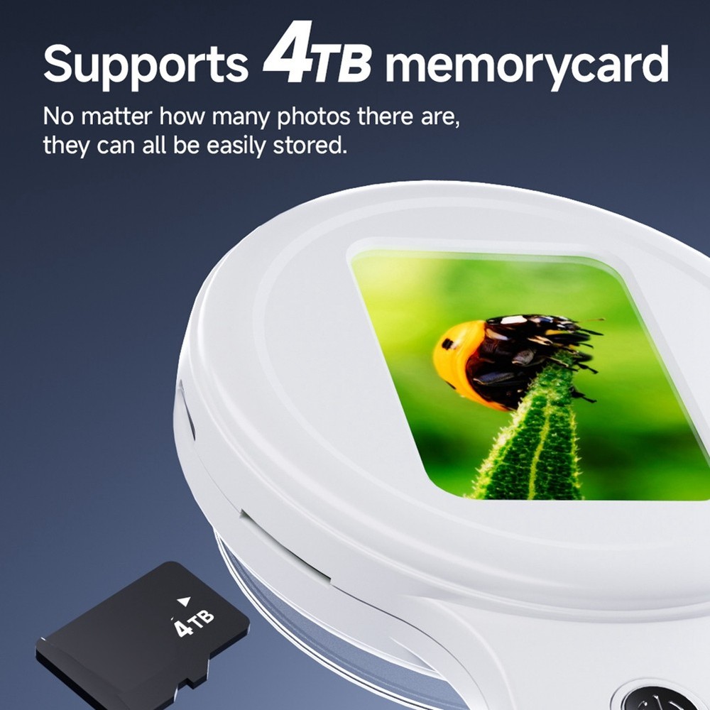 Handy digital microscope with 200x magnification, image stabilization 1496