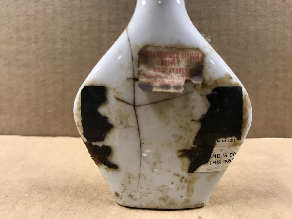 Vintage Munich, Germany Empty Porcelain Mini Bottle