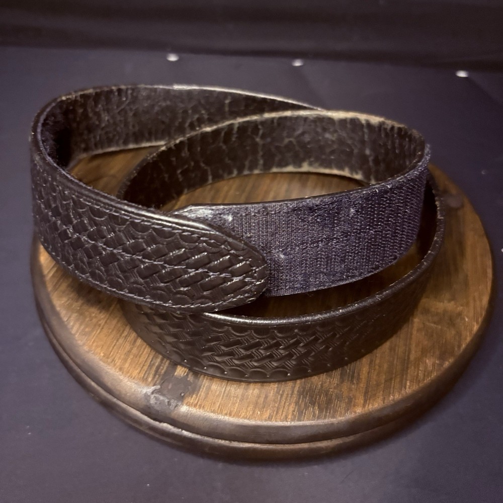 Thin Leather Duty Belt 34"-36"