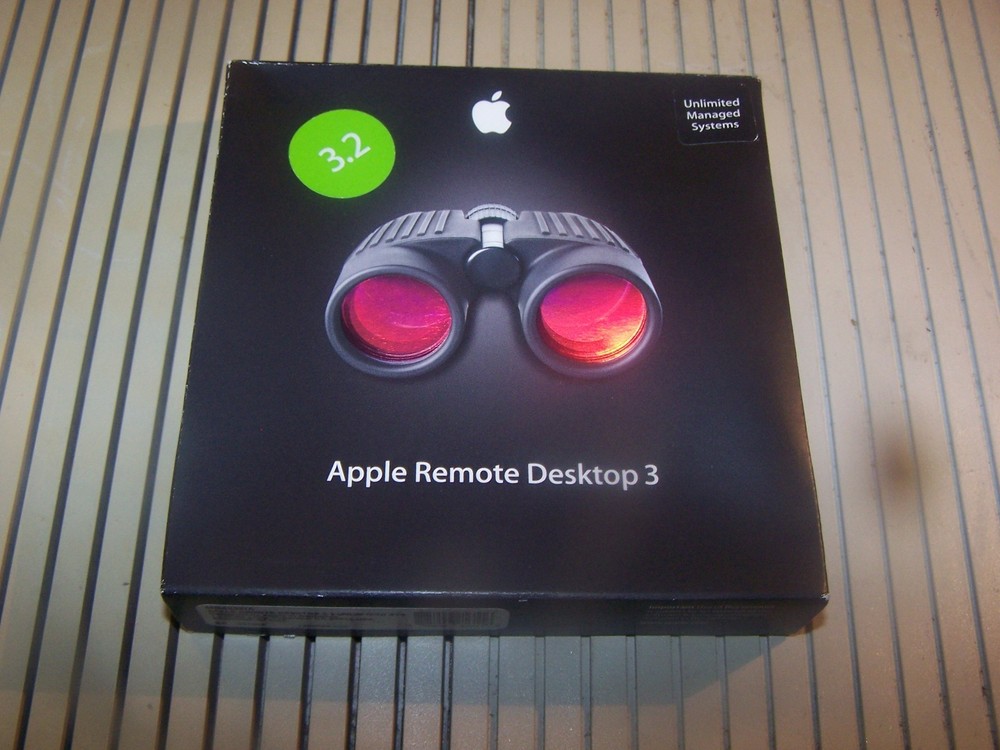 Apple Remote Desktop Version 3.2  for Mac
