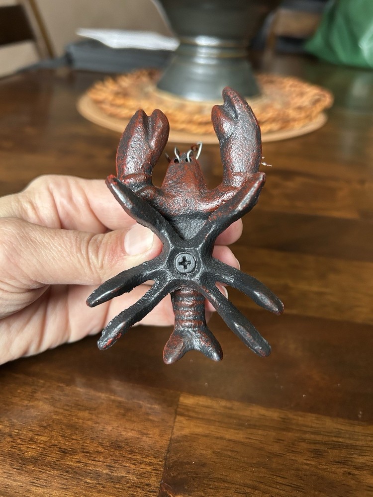 Cast Iron Lobster And Crab