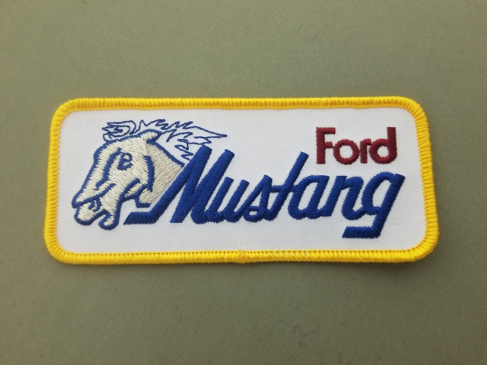 Ford Mustang Embroidered Patch.