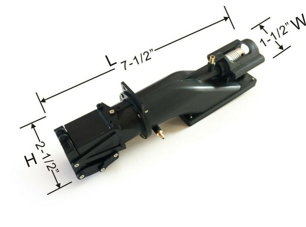 LK 2018 D 1-1/8" REVERSE RC Boat Turbo JET