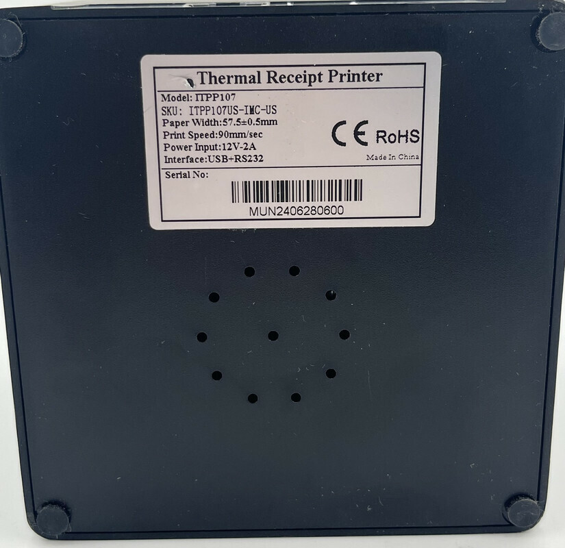 MUNBYN ITPP107 THERMAL PRINTER