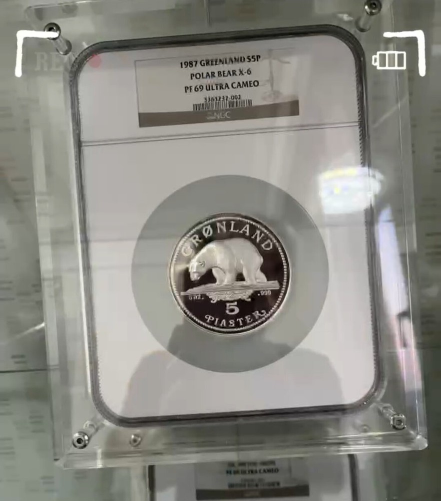 Crystal Acrylic Display Frame Show Case Box For PCGS Oversized Holder