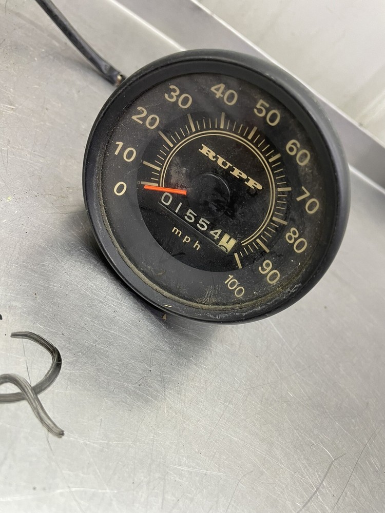 RUPP SNOWMOBILE SPEEDO SPEEDOMETER OEM VINTAGE TESTED