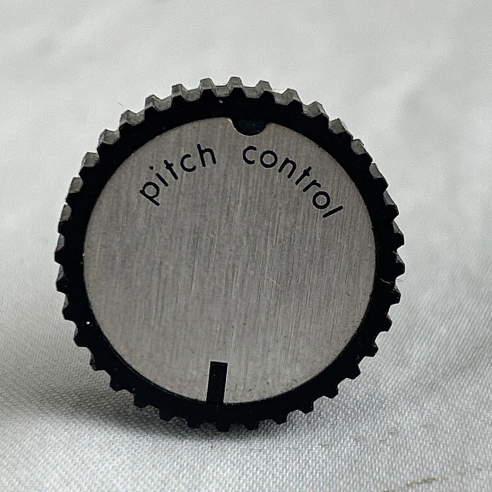 Dual 1019 Pitch Control Knob