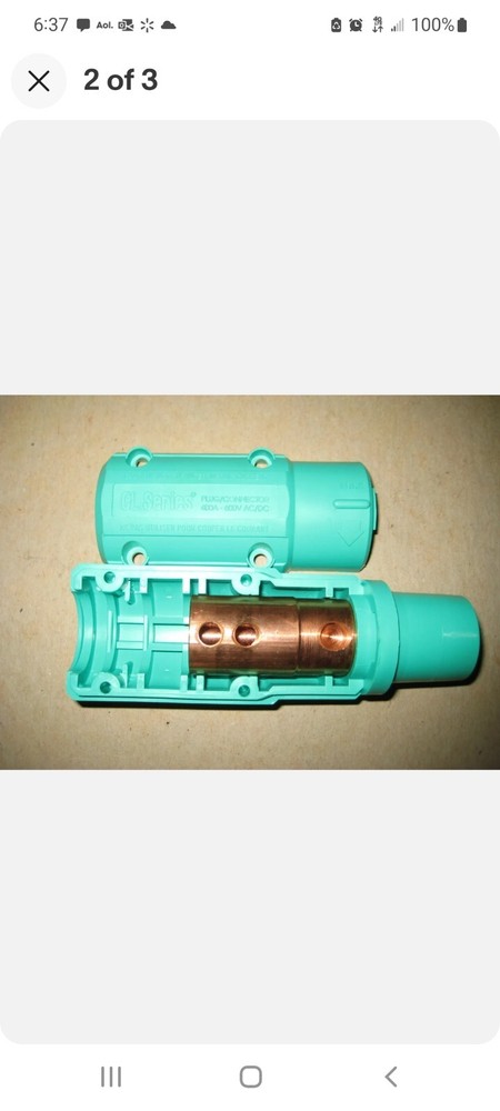 Advanced Devices CL Series CL2F Inline female locking plug connector