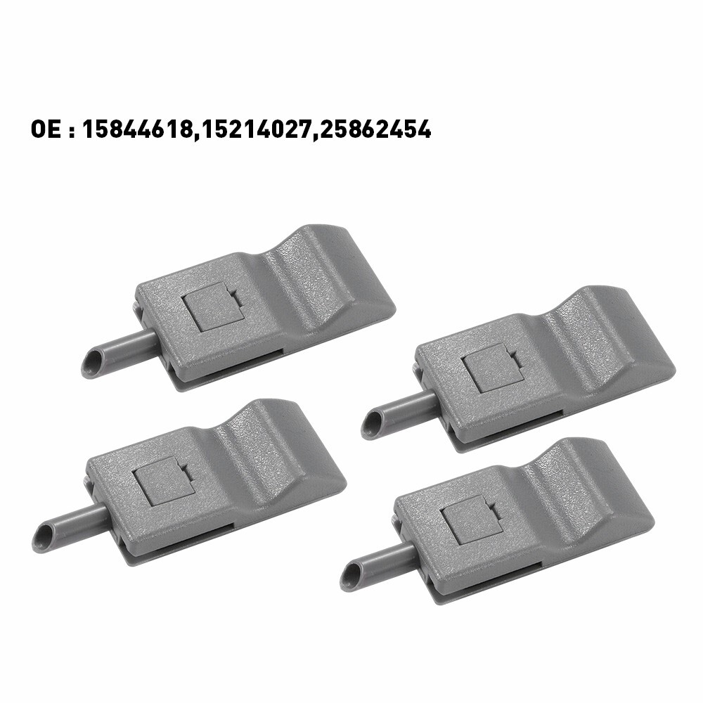 4PCS Door Lock Knobs Front/Rear for 2007-2013 Chevy Silverado GMC Yukon Escalade