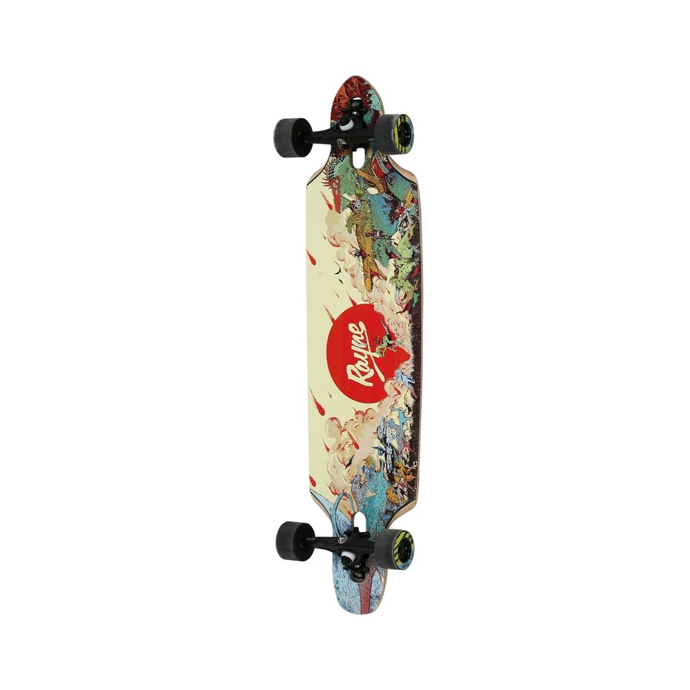 Rayne Longboards Flight 38'' Drop-Through Cruising & Carving Longboard Complete