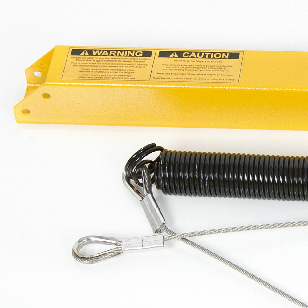 HECASA 2-Sided Trailer Tailgate Liftgate Ramp Lift Assist System 350 Pounds