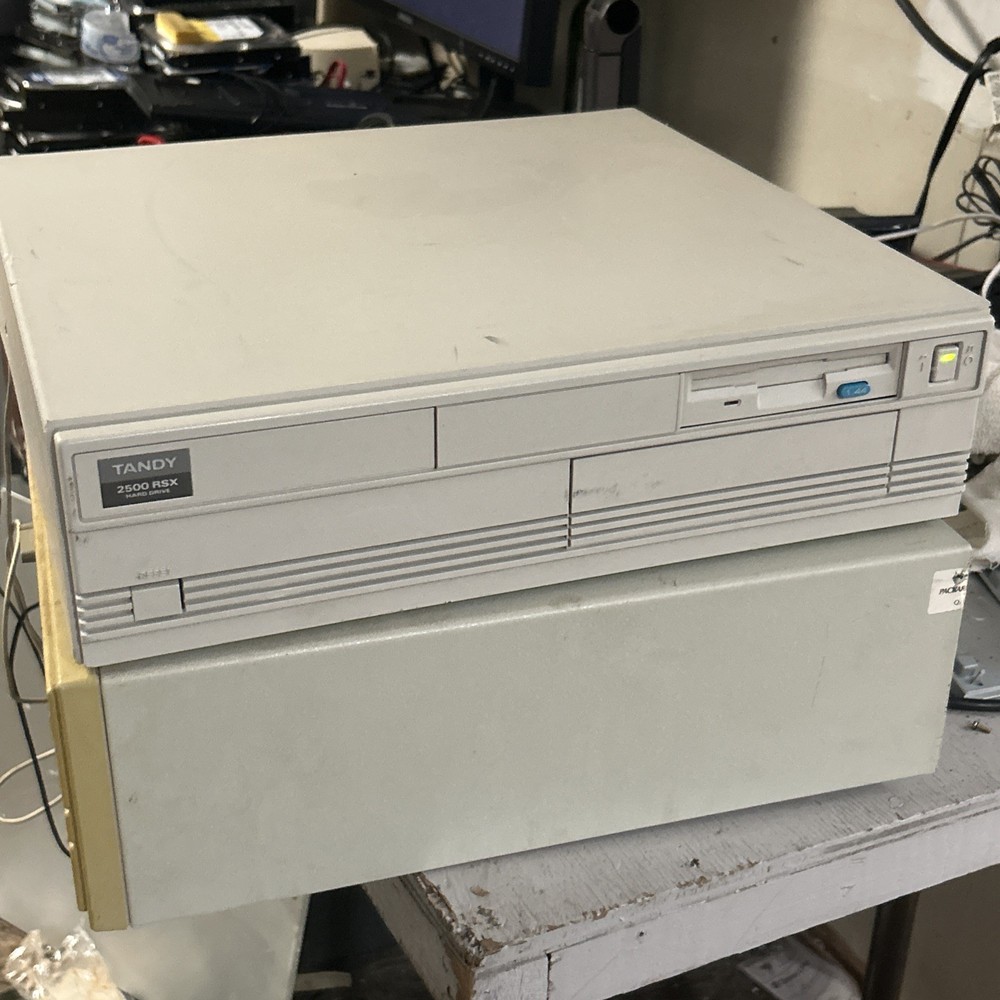 Tandy 2500 RSX Desktop PC – Windows 3.1 – Tested Working – Vintage DOS Computer