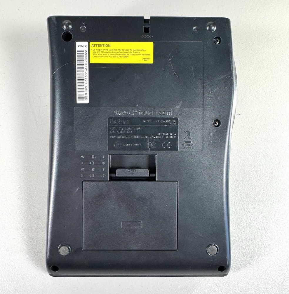 Brother P-Touch PT-2700 Electronic Labeling System Thermal Printer - No Cord
