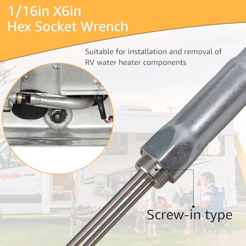 520900 RV Water Heater Element Kit, Compatible with Suburban RV SW Series