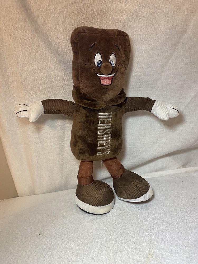 Hershey's Bendable Chocolate Plush Official Hershey Licensed 14” Advertising