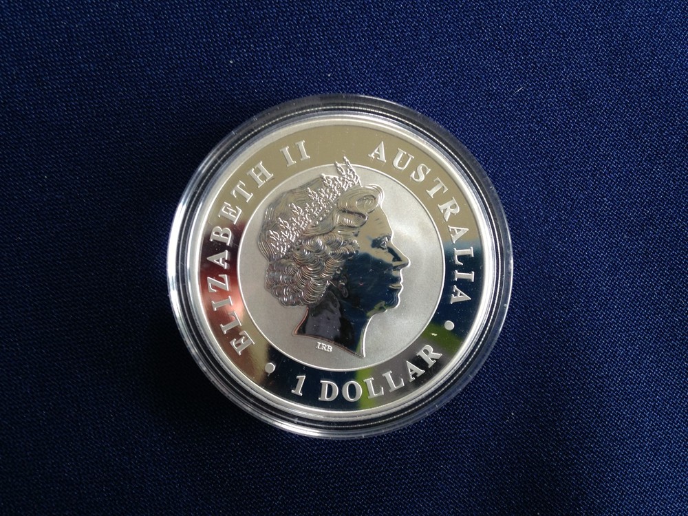 2012 Australia $1 Silver Koookaburra Gem BU One Ounce E5974