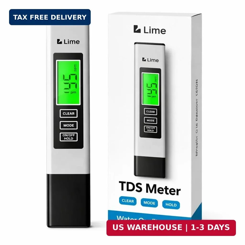 Professional Water Tester for Drinking Water - Accurate TDS Meter Digital Water