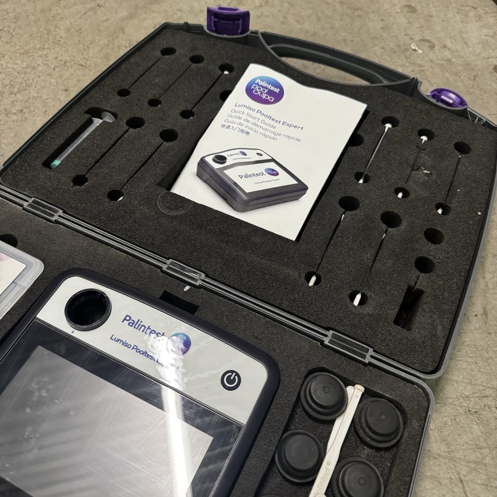Palintest Lumiso Pooltest Expert Pool Water Testing Solution! Used