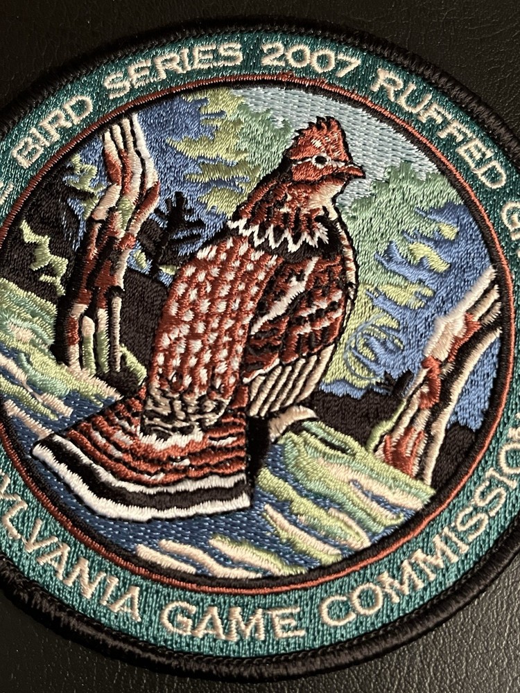 2007 PENNSYLVANIA GAME COMMISSION GAME BIRD SERIES PATCH 4” Diameter