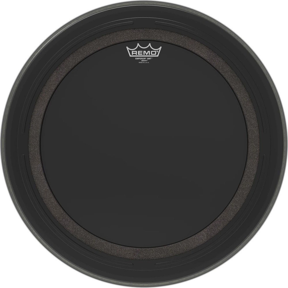 Remo 20" Ebony Emperor SMT