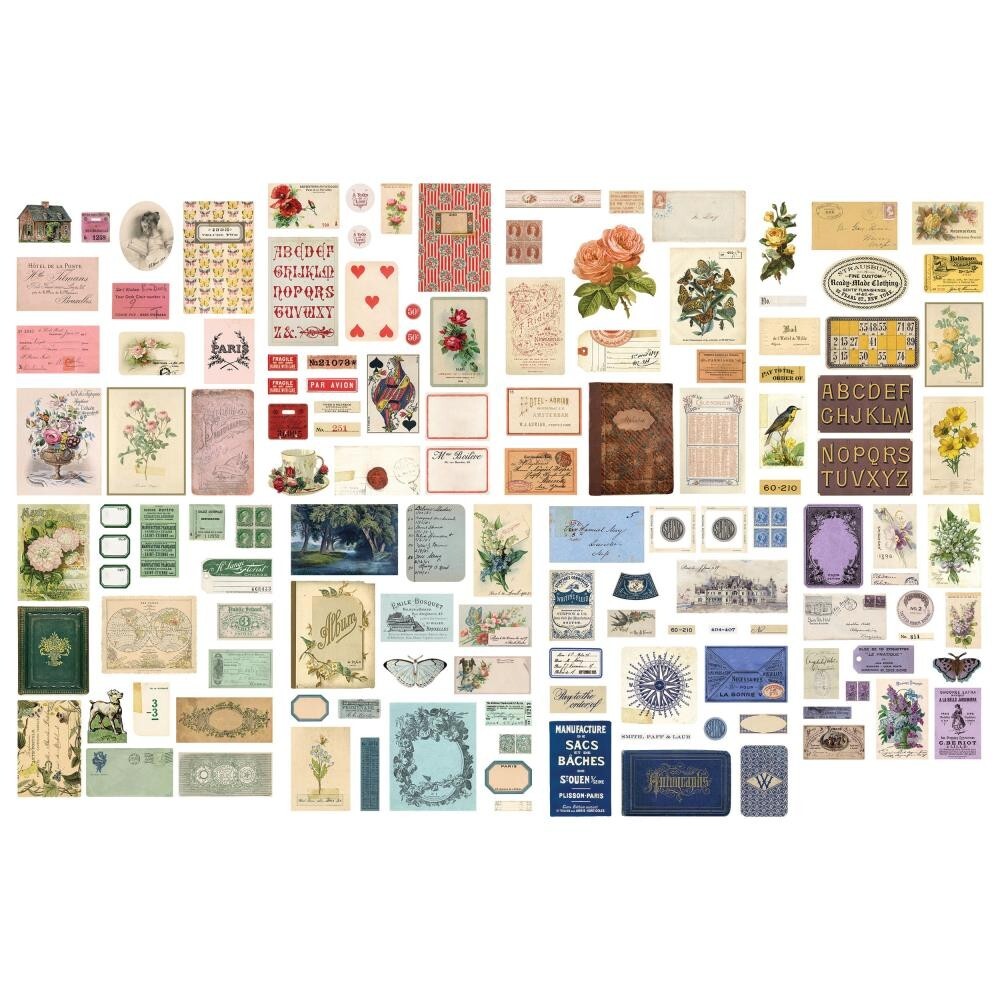 Tim Holtz ~ EPHEMERA PACK ~ Palette ~ Idea-ology