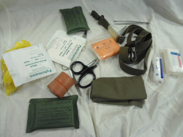 German Army First Aid Kit USED