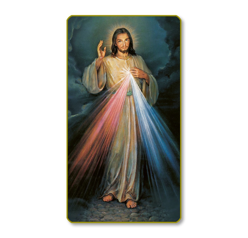 Divine Mercy Paper Holy Cards, 100-Count Value Pack