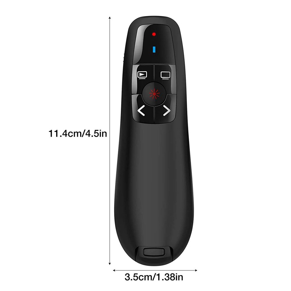 Power point Presentation Remote Wireless USB PPT Presenter Laser Pointer Clicker