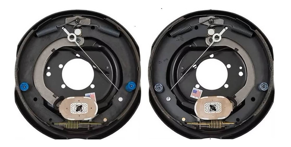 Dexter 7,000 lb Trailer Axle NEV-R-ADJUST 12"x2" Electric Brake Kit-Left & Right