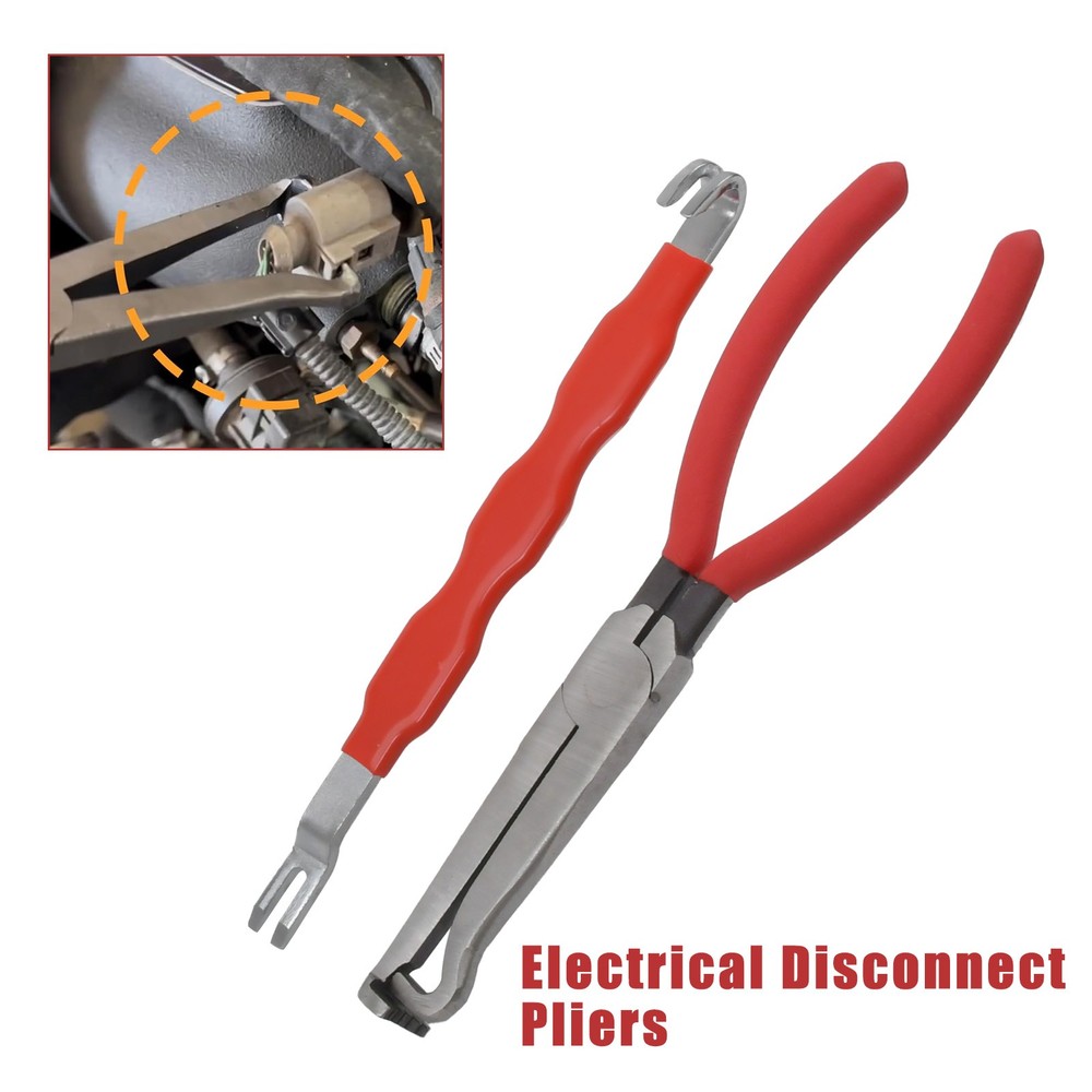 2Pcs Electrical Disconnect Pliers & Electrical Connector Separator Terminal Plug