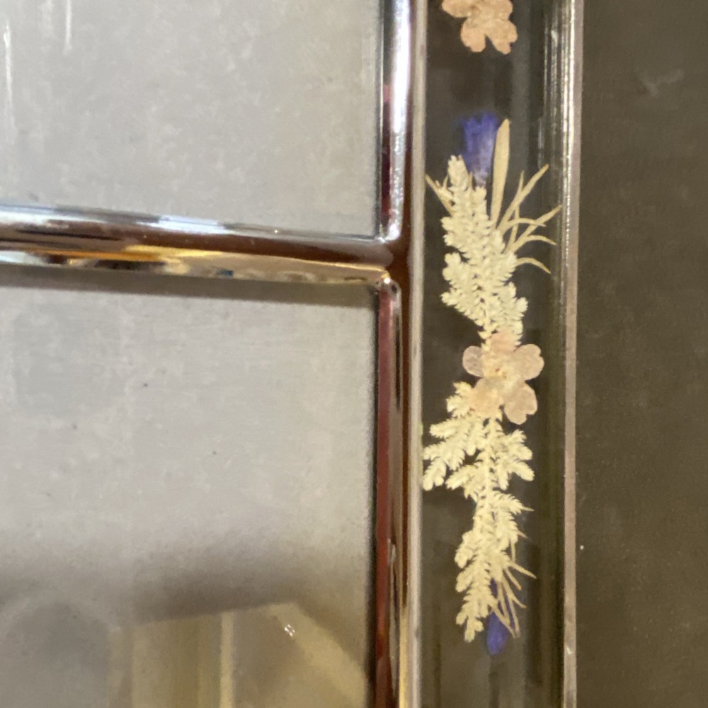Pressed Flowers Glass Multi Size Picture Frame