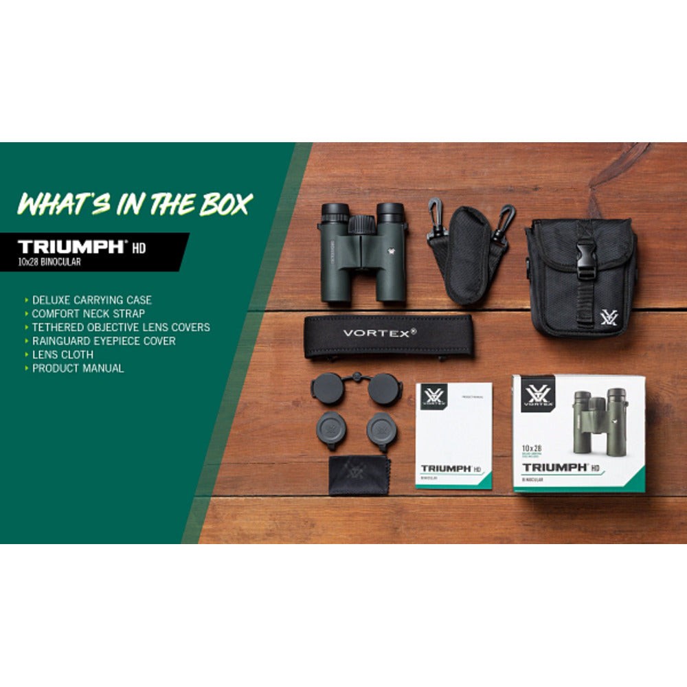 Vortex Optics Triumph HD Binocular - 10x28