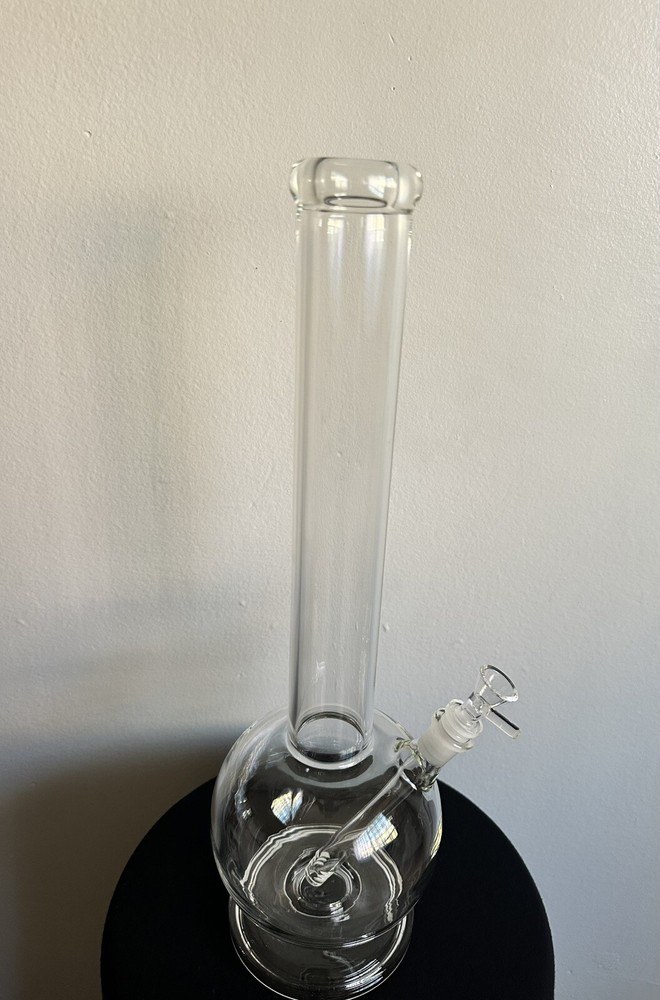 18" Hookah Water Pipe Old School Bubble Bottom Bong