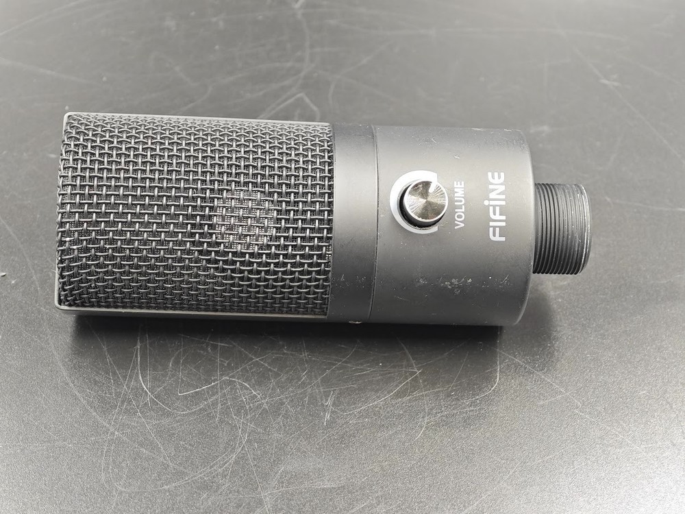 Fifine Microphone Black Used Working