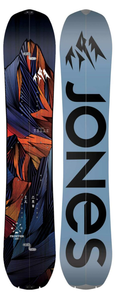Jones Frontier Splitboard Snowboard 159cm New #5702