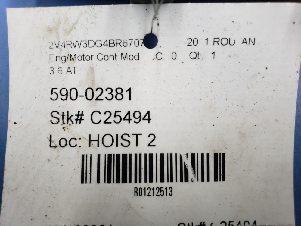 Engine ECM Electronic Control Module 3.6L Fits 2011 ROUTAN 1212513