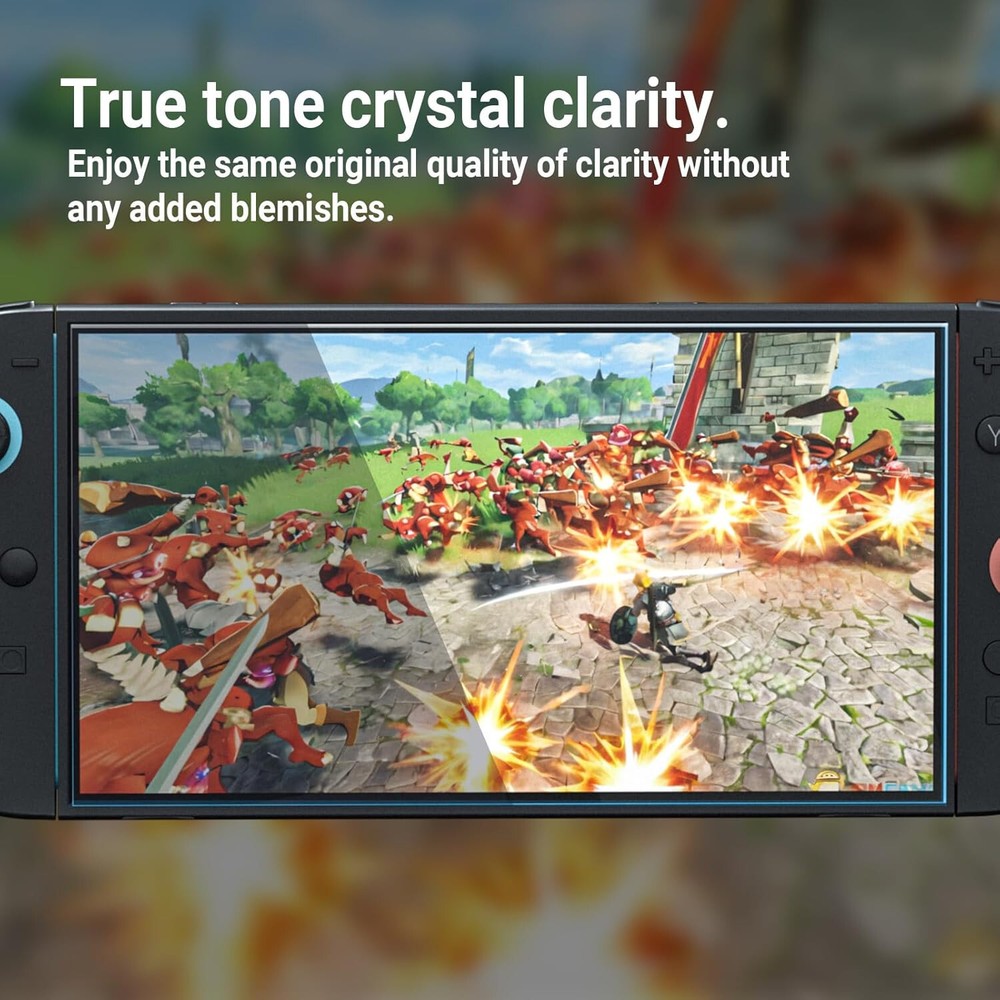 Screen Protectors for Nintendo Switch 2, Blue Light Blocking, 9H Hardness,2 Pack