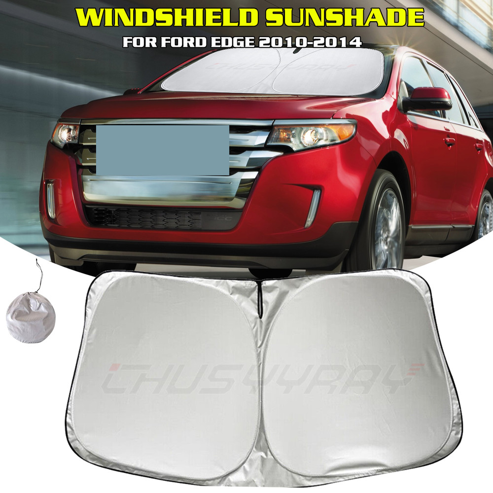 Car Windshield Sun Shade Foldable Shield Cover Visor For Ford EDGE 2010