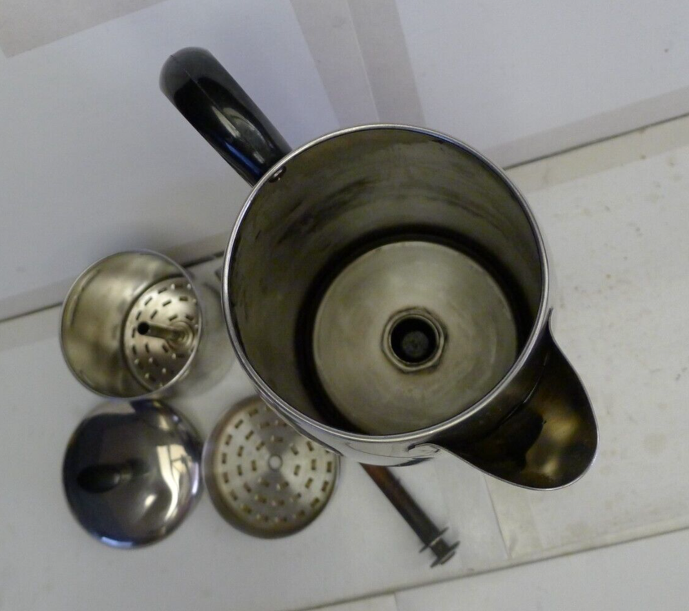 Faberware Superfast Fully Automatic 12Cup Coffee Percolator Model 142B -COMPLETE