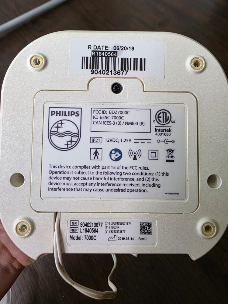 Philips Lifeline 7000C Medical Alert System B3