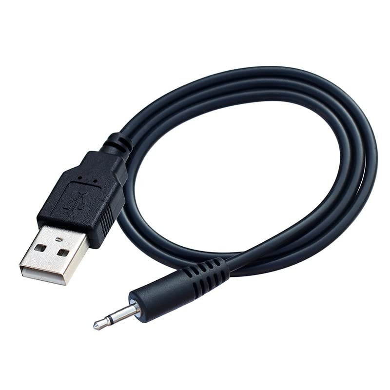 Accessonico 2 Pack USB Charger Cable Replacement for Dr. Pen 3 feet, Black