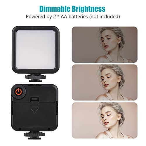 Smartphone Vlog Kit Mini LED Video Light + Cardioid Microphone + Extendable