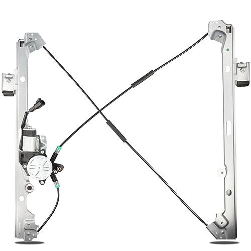 Front Power Window Regulator Driver Side w/Motor Replacement Front Driver Side